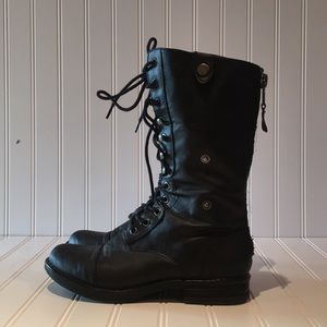 Steve Madden Lace Up Combat Boots size 6.5